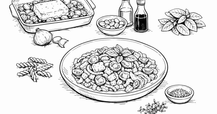 Cremet Pasta med Feta og Cherrytomater